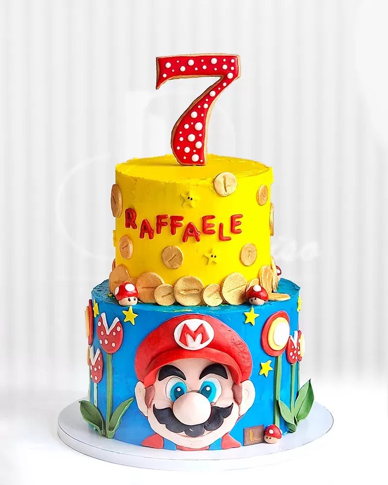 torta super Mario per bambini a venezia