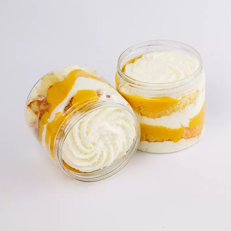 cake in jar con cocco mango e frutto della passione