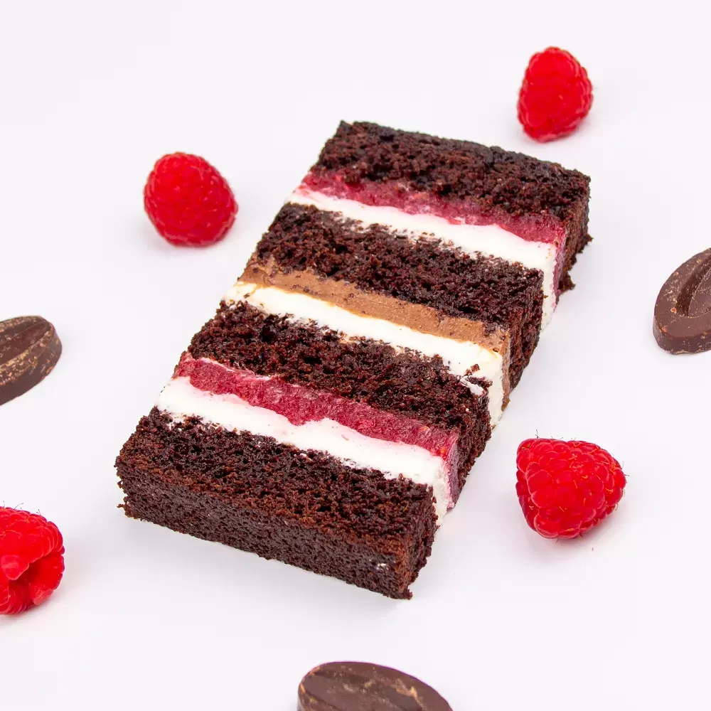 interno torta cioccolato mascarpone e lamponi